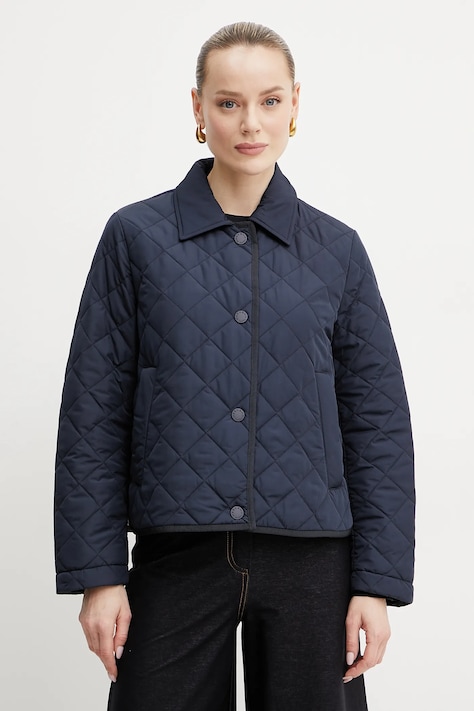 Jakna Weekend Max Mara mornarsko modra barva, 2515481021600