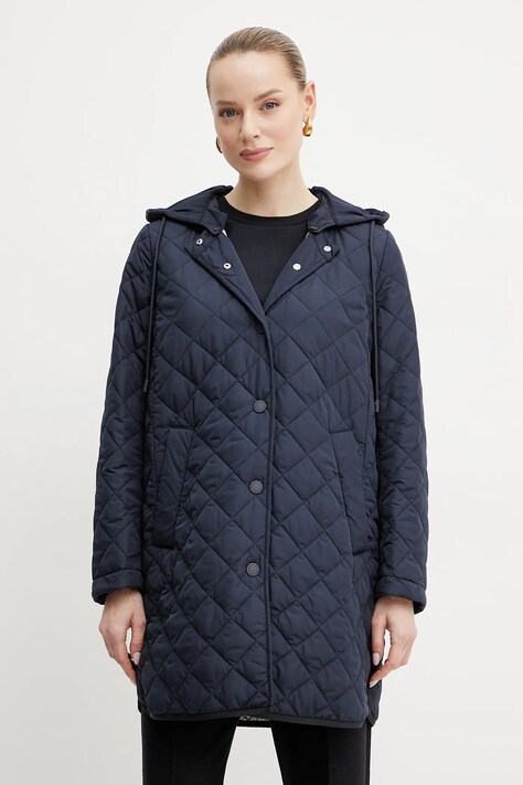 Weekend Max Mara geaca culoarea albastru marin, de tranzitie, 2515491011600