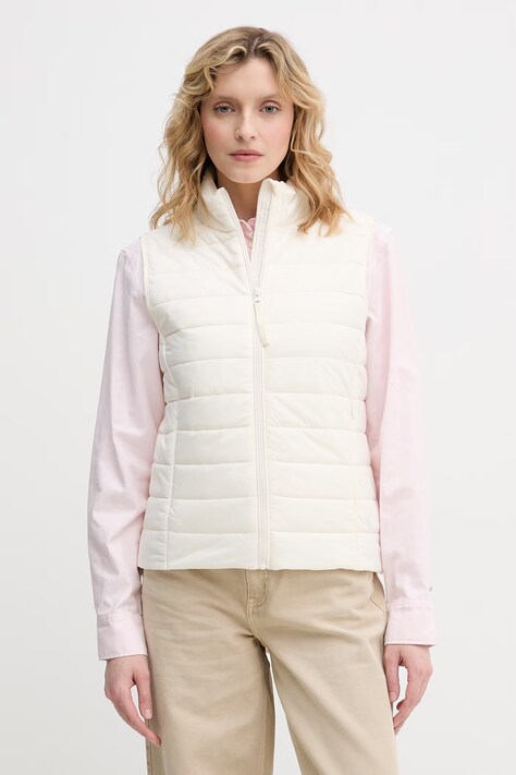 United Colors of Benetton bezrękawnik beżowy 2TWDDJ00V