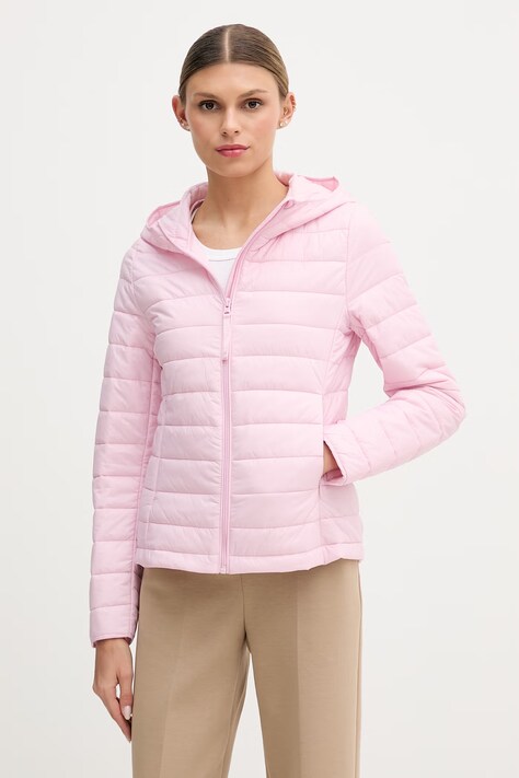 United Colors of Benetton kurtka przejściowa różowa 2TWDDN07O