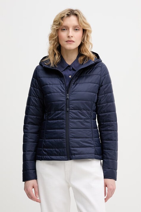 United Colors of Benetton kurtka przejściowa granatowa 2TWDDN07O