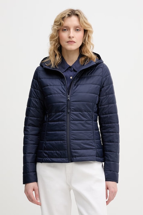 United Colors of Benetton kurtka przejściowa granatowa 2TWDDN07O