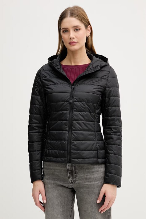 United Colors of Benetton kurtka przejściowa czarna 2TWDDN07O