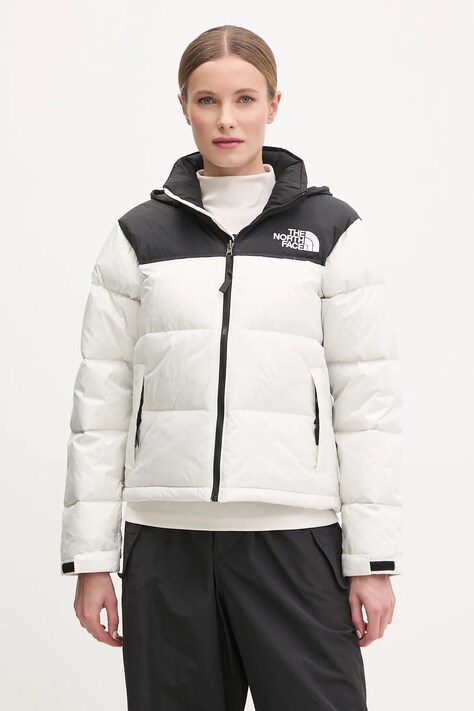 Puhovka The North Face 1996 Retro Nuptse bela barva, NF0A3XEOROU1
