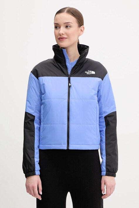 The North Face geacă Gosei Puffer culoarea violet, de tranzitie, NF0A879X0YI1