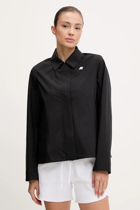 Bunda K-Way černá barva, K61338W