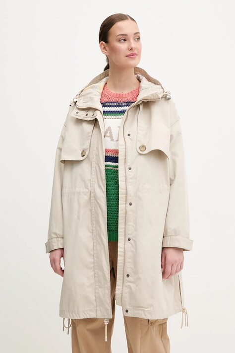 Napapijri giacca A-Menton colore beige NP0A4IFFN901