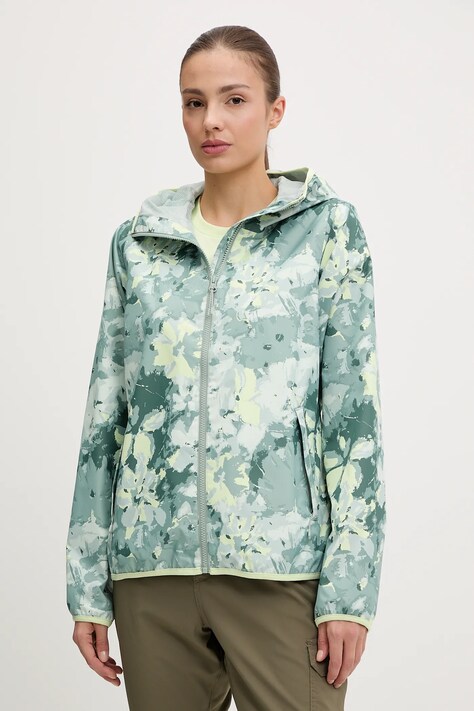 Helly Hansen windbreaker GRAPHIC culoarea verde, 54348