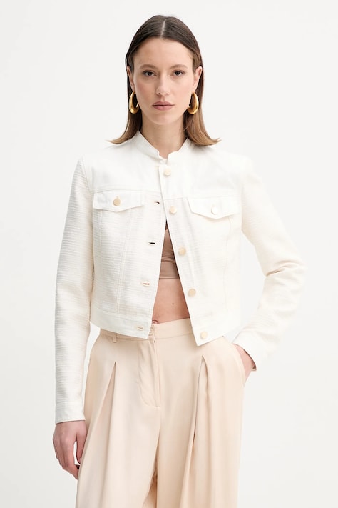 Guess geacă ELSIE culoarea bej, de tranzitie, W5GL23 WH610