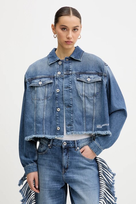 Karl Lagerfeld Jeans geacă din denim de tranzitie, A2W14013
