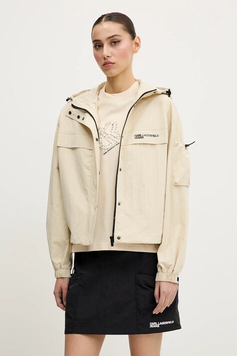 Karl Lagerfeld Jeans giacca colore beige A2W15019