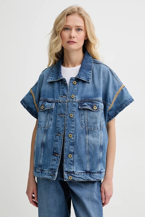 Джинсовая безрукавка Sessun женская переходная 25213014