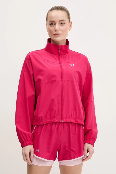 Under Armour kurtka Rivan kolor różowy przejściowa 1389631