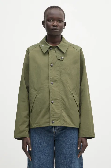 Куртка Barbour Barbour Transport Lightweight Showerproof Jacket цвет зелёный переходная MSP0124