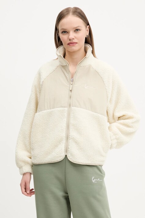 Bunda Karl Kani béžová farba, prechodná, 61860014