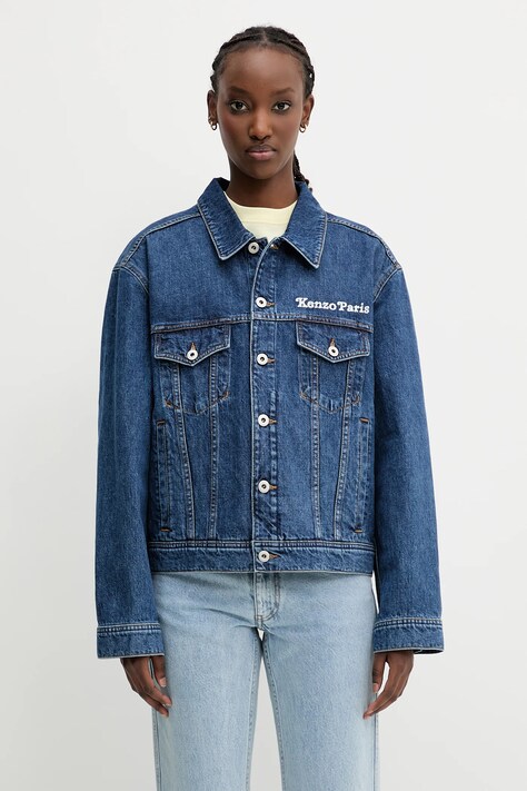 Kenzo denim jacket blue color FF52DV2486B3.DS