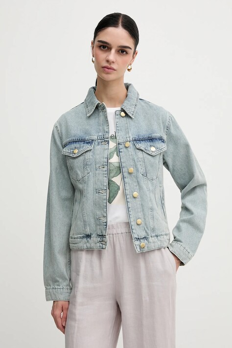 Sisley geacă din denim de tranzitie, 2TFHLN05O