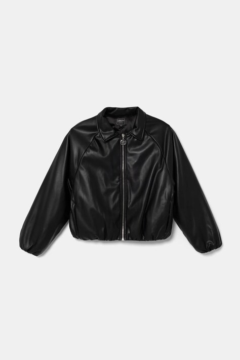 Dětská bunda Guess černá barva, J5RL14 WFV60