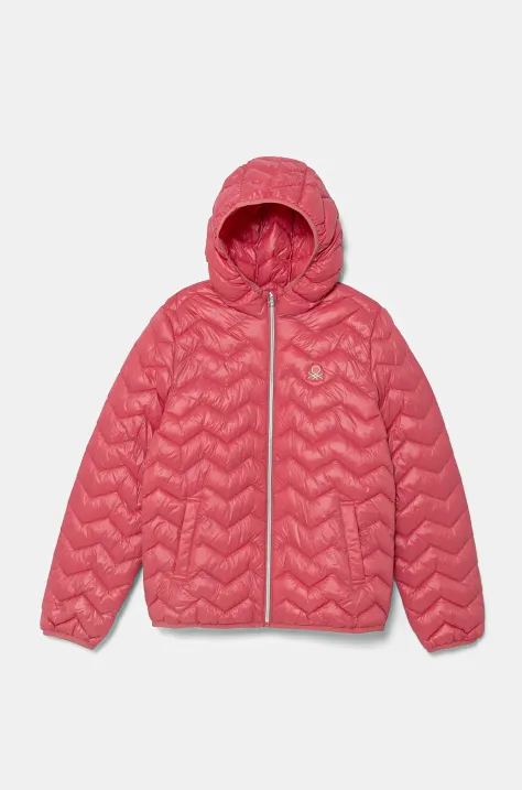 United Colors of Benetton giacca per bambini colore rosa 21INCN04U