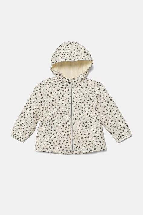 Детская куртка United Colors of Benetton цвет бежевый 2M9GGN03S