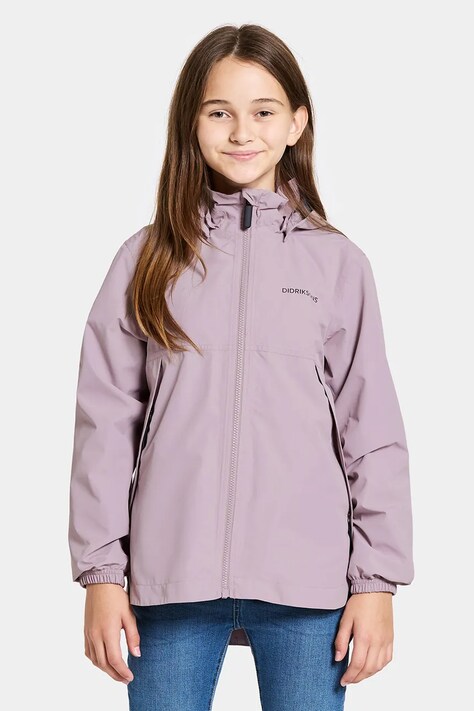 Дитяча куртка Didriksons MELISS KIDS JKT колір фіолетовий 505604
