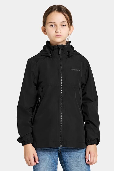 Детская куртка Didriksons MELISS KIDS JKT цвет чёрный 505604