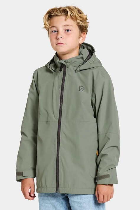Didriksons geaca copii PIKO KIDS JACKET culoarea verde, 505725
