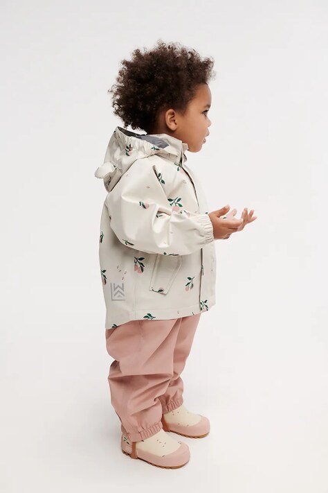 Liewood compleu copii Manu Rainwear Set culoarea portocaliu, LW19910