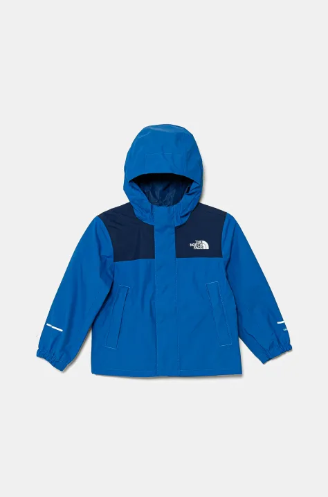 The North Face giacca per bambini KID ANTORA RAIN JACKET colore blu NF0A7ZZPT4S1