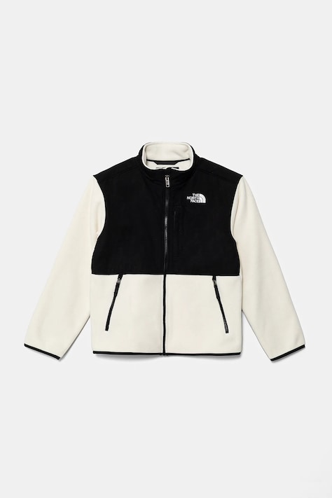 The North Face geaca copii TEEN DENALI JACKET culoarea bej, NF0A88V2QLI1