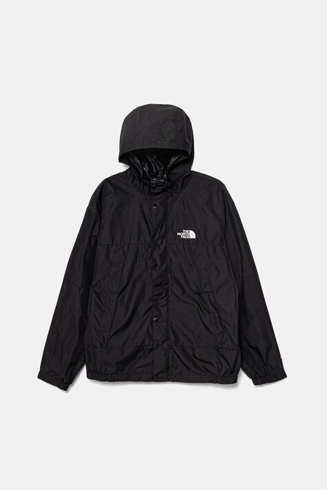 Детско яке The North Face TEEN MOUNTAIN WIND JACKET в черно NF0A8B80JK31