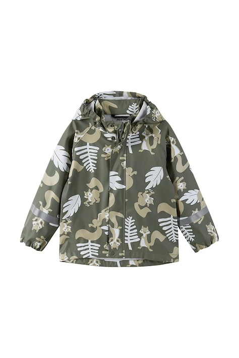 Детско непромокаемо яке Reima Vesi в зелено 5100025A