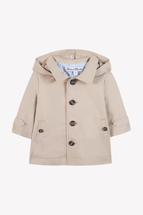 Tartine et Chocolat trenci culoarea bej, CA44011