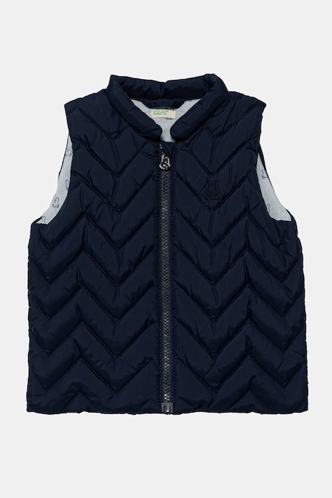 United Colors of Benetton vestă culoarea bleumarin, 2WU0AJ005