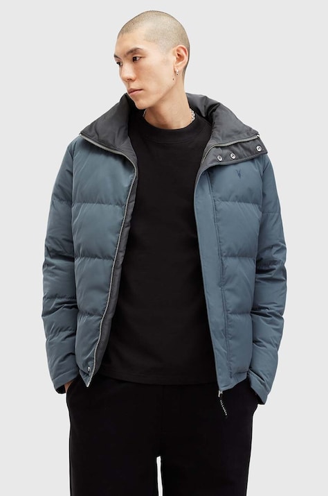 AllSaints giacca reversibile NOVERN uomo colore violetto M011OZ