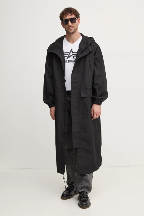 Bunda Calvin Klein Jeans pánská, černá barva, přechodná, J30J327112