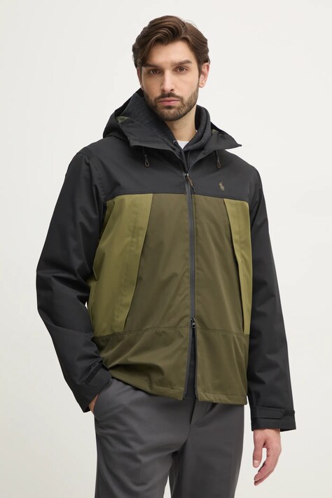 Polo Ralph Lauren jacket men's green color 710955629