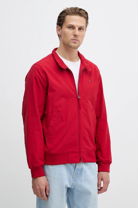 Tommy Hilfiger geacă culoarea negru, de tranziție, MW0MW37647