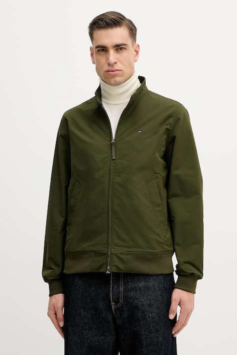 Tommy Hilfiger kurtka męska kolor zielony przejściowa MW0MW37647