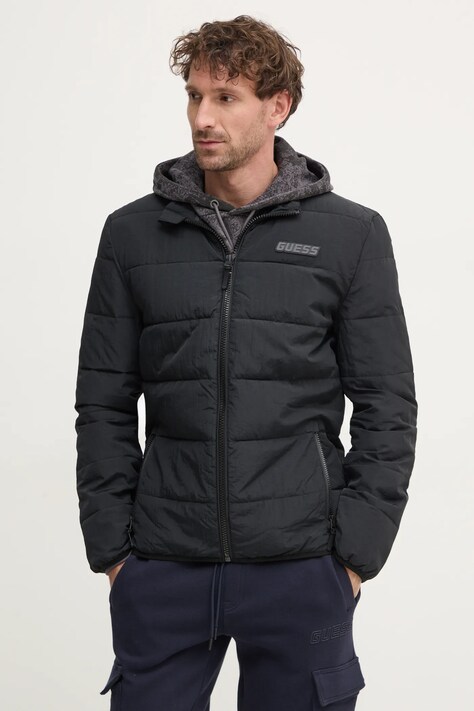 Яке Guess ROHAN в черно преходен модел Z5RL01 WGTN0
