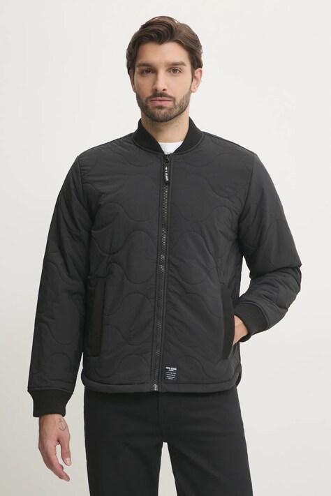 Pepe Jeans geacă MALABAR bărbați, culoarea negru, de tranziție, PM403061