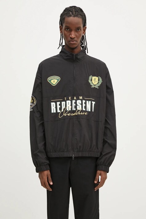 Куртка Represent World Championship Track Jacket колір чорний перехідна MLM1795.01