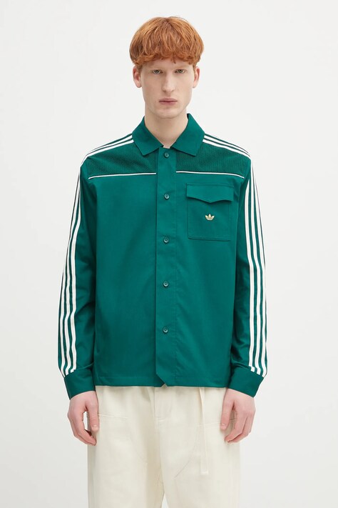 Μπουφάν adidas Originals Premium Jacket χρώμα: πράσινο, JD3410