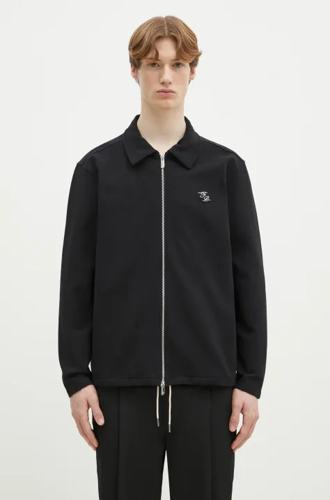 Filling Pieces sweatshirt men’s black color smooth 78633979920