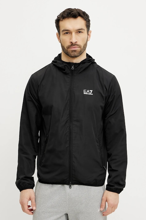 Яке EA7 Emporio Armani в черно преходен модел PNGRZ.8NPB22