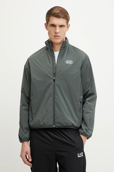 Куртка EA7 Emporio Armani мужская цвет зелёный переходная AF12953.7M000201