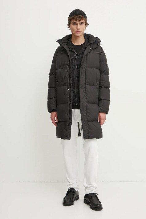 Pernata jakna Marc O'Polo za muškarce, boja: crna, za zimu, 431092670456