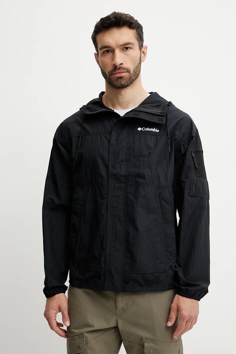 Columbia windbreaker Challenger FZ culoarea negru, 2071553