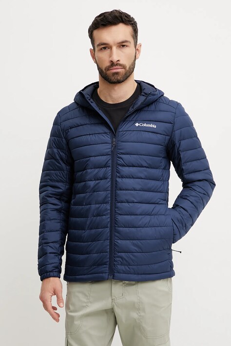 Columbia geaca sport Silver Falls II culoarea albastru marin, 2098722