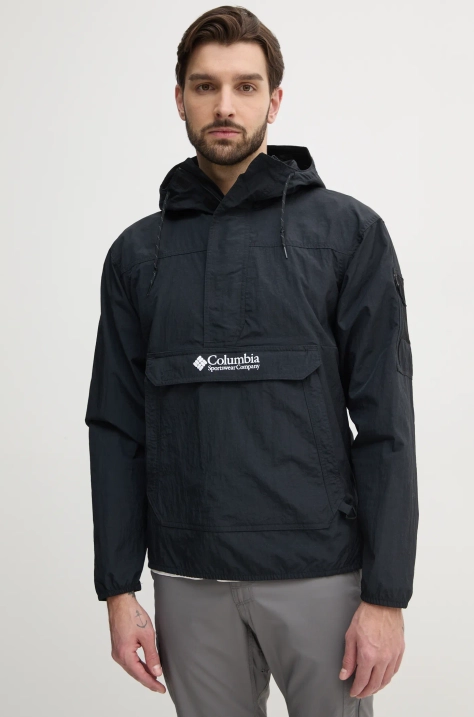 Columbia windbreaker Challenger culoarea negru, 2117001